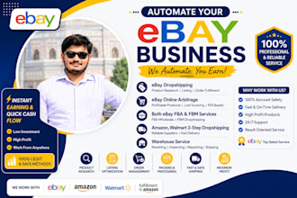 automate your store via amazon to ebay or online arbitrage