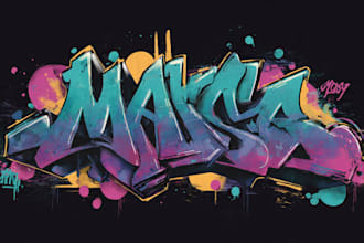 make custom graffiti design
