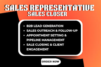 sales closer sales representative sales person sales rep b2b sales closer