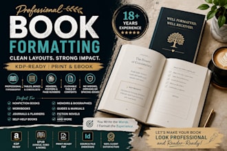 format your workbook journal or nonfiction book for KDP