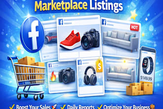 facebook marketplace listing and optimization