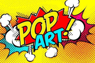 design comic text, comic logo, words, pop art, and slogan
