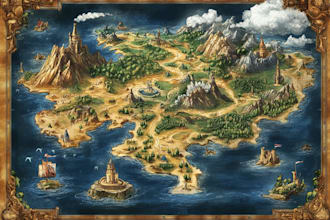 do you rpg fantasy map illustration