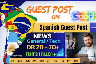 create spanish guest posts and backlinks on chile, peru, mexico, spain, and more