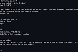 develop your python software