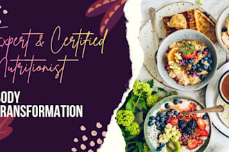 create custom diet plans for weight loss, pcos, diabetes and muscle gain