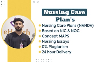 write nursing care plans