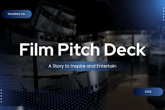 design film project pitch deck documentry tv series deck movie pitch deck