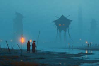 draw fantasy concept art or illustration