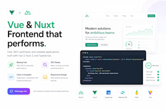 complete your nuxt js project
