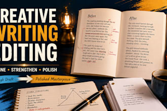 edit, refine and improve your creative writing