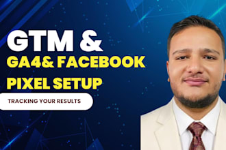 setup meta pixel facebook capi ga4 and google tag manager via GTM