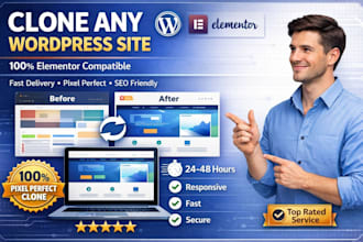 clone or duplicate wordpress website using elementor
