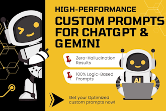 be your prompt engineer to develop custom ai prompts