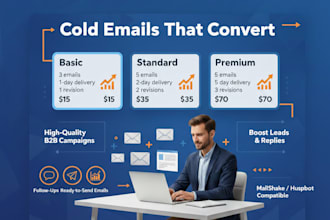 write cold email sequences that get b2b replies