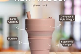 design eye catching instagram product posts for your brand