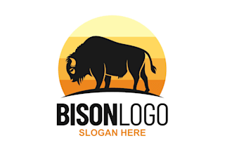 create awesome and gorgeous buffalo logo design