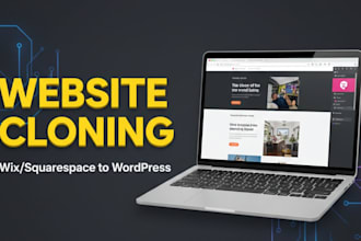 clone, duplicate, or redesign any website in wordpress elementor