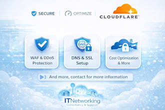 configure cloudflare dns, SSL, zero trust and performance optimization
