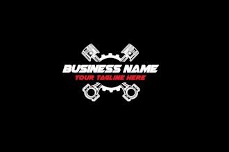 create creative and good looking diesel repair logo design