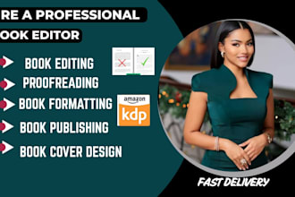 do book editing proofreading book formatting and amazon kdp publishing