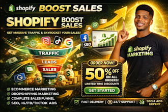 boost shopify marketing sales funnel with shopify promotion ecommerce marketing