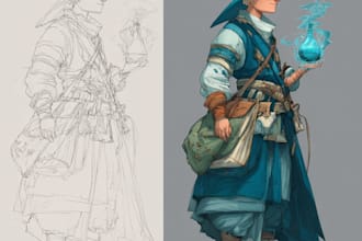 dnd character art and dnd character art