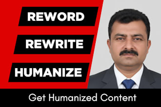 rewrite a copy, essay, e book, paper, text, article, website and ai content