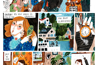 illustrate comic book illustration and comic book illustration
