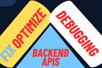 fix, optimize and debug backend apis for saas, ai apps and mobile apps
