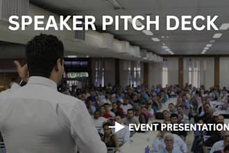 create conference pitch deck speaker pitch deck event presentation pitch deck