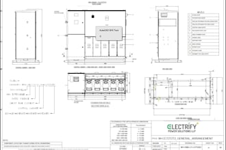 design pro electrical lv and hv panel autocad drawings