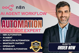 create ai agent automation n8n workflow custom ai agent n8n automation