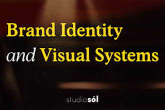 design your brand identity and visual systems