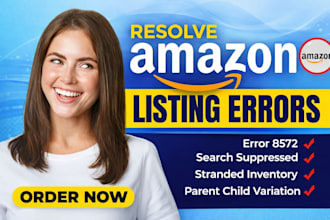 do amazon fba listing seo writing optimization variation fix listing error