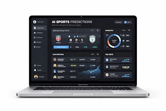 build an ai sports prediction app with live scores and real time analytics