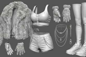 design 3d second life imvu clothing 3d accessory mesh 3d clothing 3d game mesh