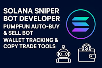 develop crypto tracking app, wallet tracker, coin tracker app, wallet finder bot