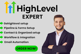 setup and customize gohighlevel CRM pipelines for your agency and businesses
