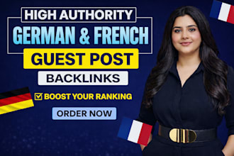 do seo german guest post and french guest post through link building