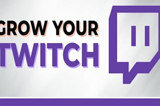 boost twitch live viewers organically with twitch channel promotion