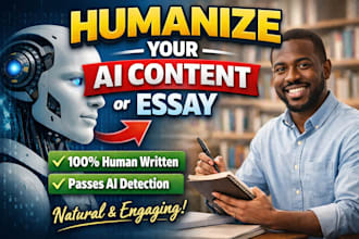 humanize your essay or ai content to perfect human written content