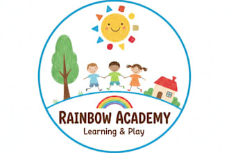 design a cute and professional daycare logo