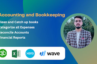 do accounting and bookkeeping in quickbooks, xero and zoho