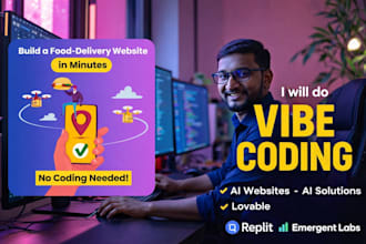 do vibe coding, ai websites, ai solutions, lovable, replit, emergent labs