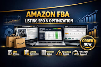 do amazon fba listing seo writing optimization variations fix listing error fbm