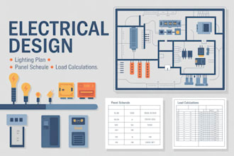 deliver expert electrical design with lighting plan and load calculations