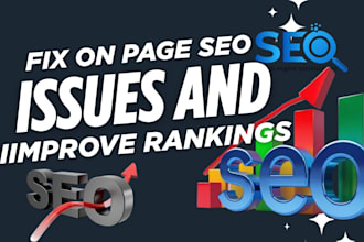 fix on page SEO issues and improve rankings