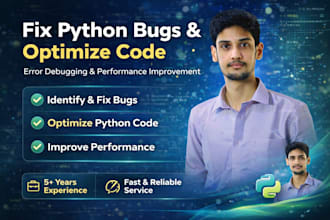 fix python bugs errors crashes and logic issues