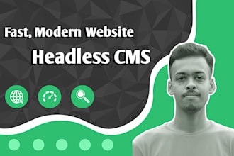 build headless cms based websites using strapi, sanity